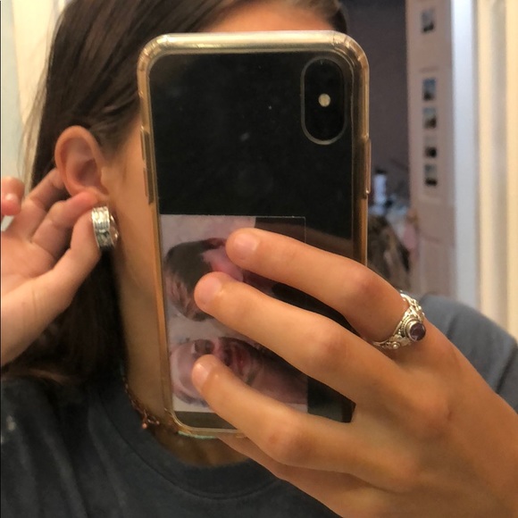 Sterling Silver Hoop - Picture 6 of 6